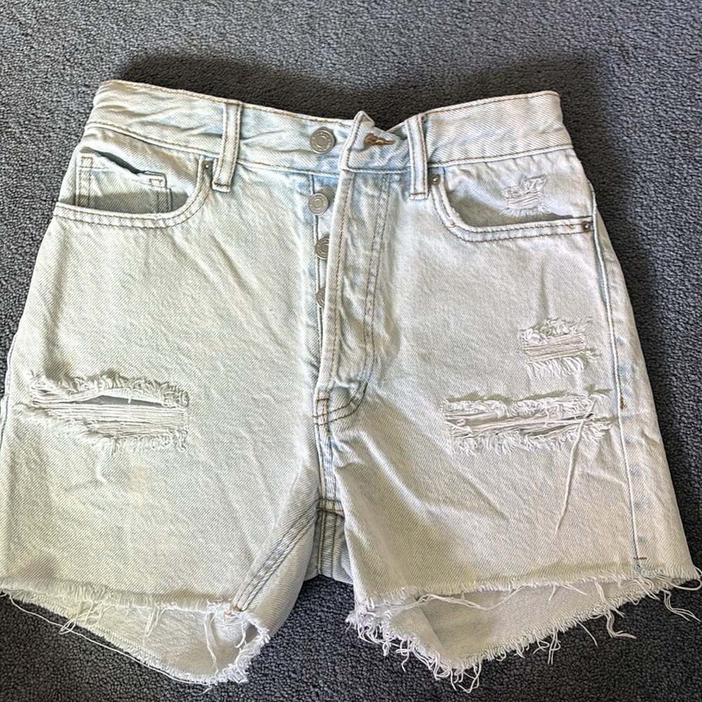 PACSUN Light Wash Shorts